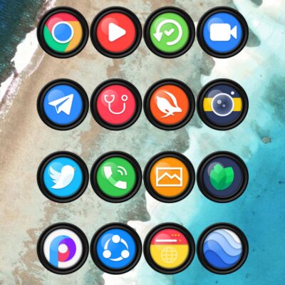 Minka Dark - Icon Pack Android Screenshot 3