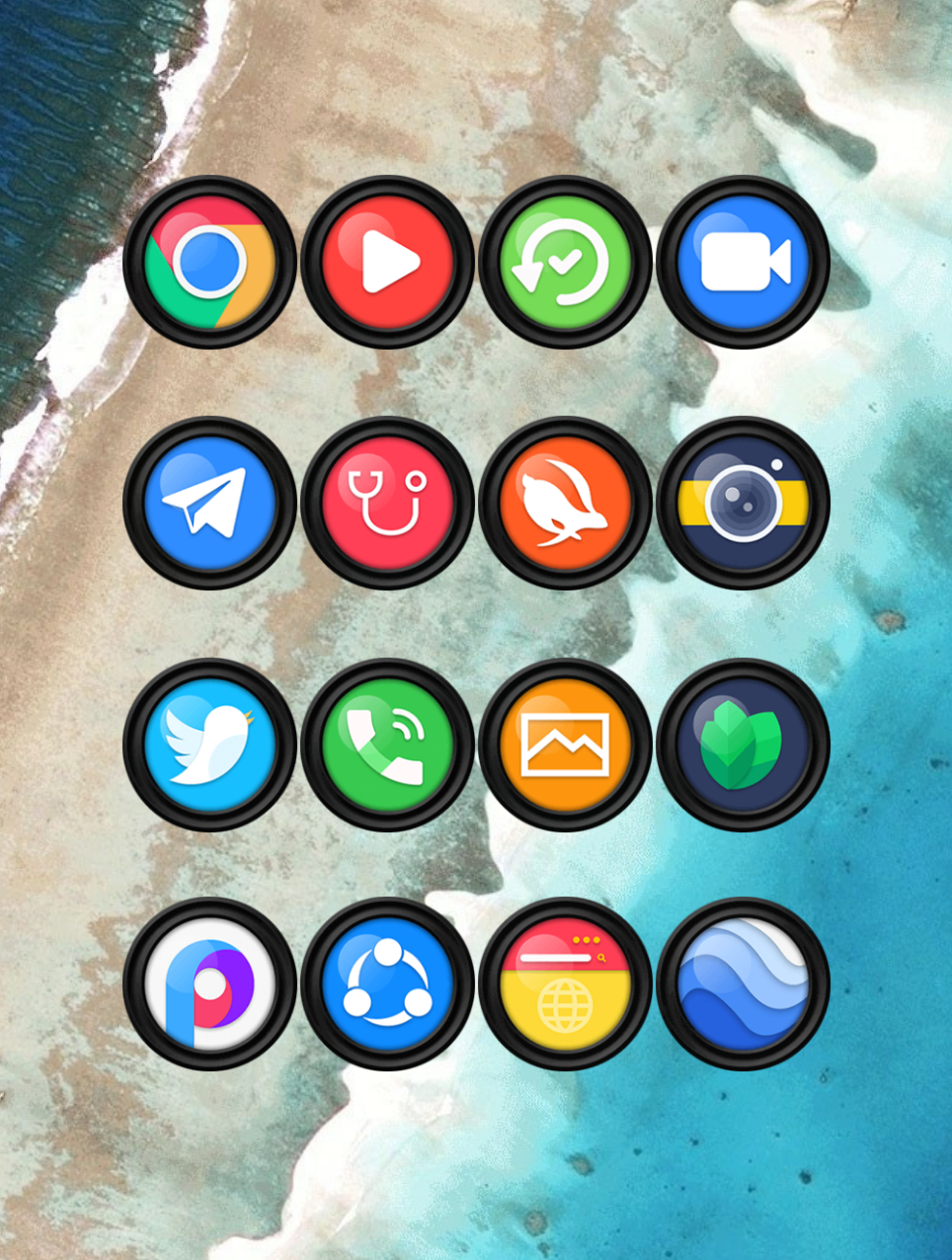 Minka Dark - Icon Pack Android Screenshot 3