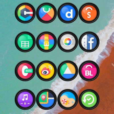 Minka Dark - Icon Pack Android Screenshot 4