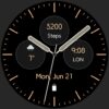 Modern Analog: Watch face Android Screenshot