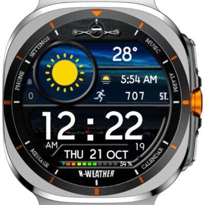 NTV515 - N Style watch face Android Screenshot