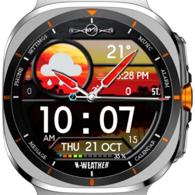 NTV515 - N Style watch face Android Screenshot 3