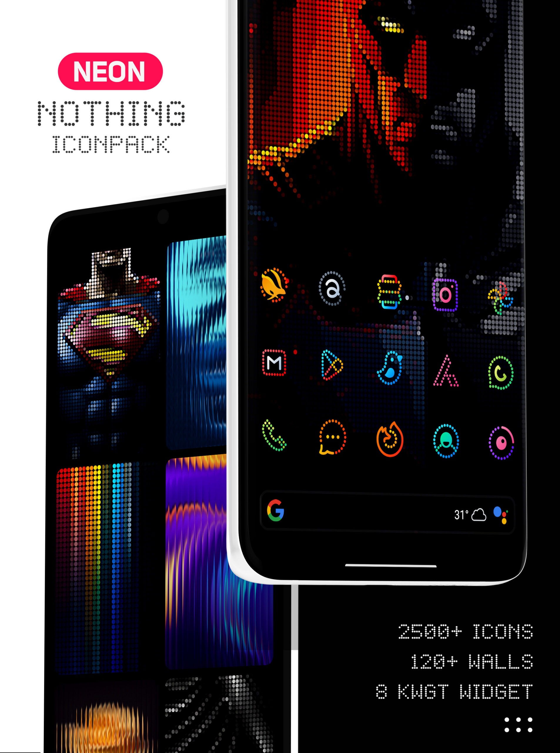 Neon : Dots Iconpack Android Screenshot 2