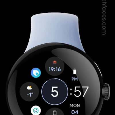 OS 3 Digital: Watch face Android Screenshot 2
