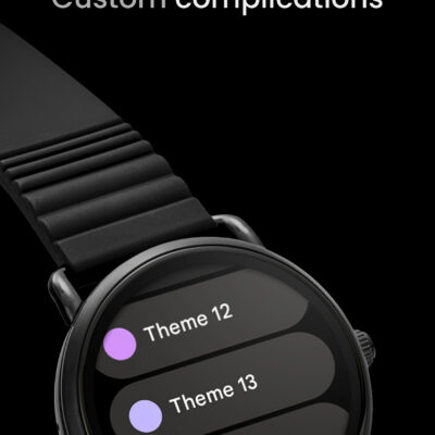 OS 3 Digital: Watch face Android Screenshot 4