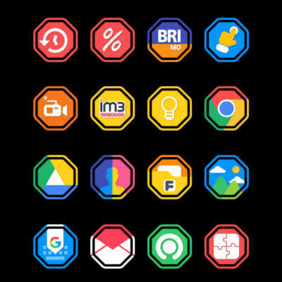 OctaRing - Icon Pack Android Screenshot 2