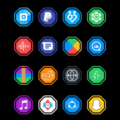 OctaRing - Icon Pack Android Screenshot 4
