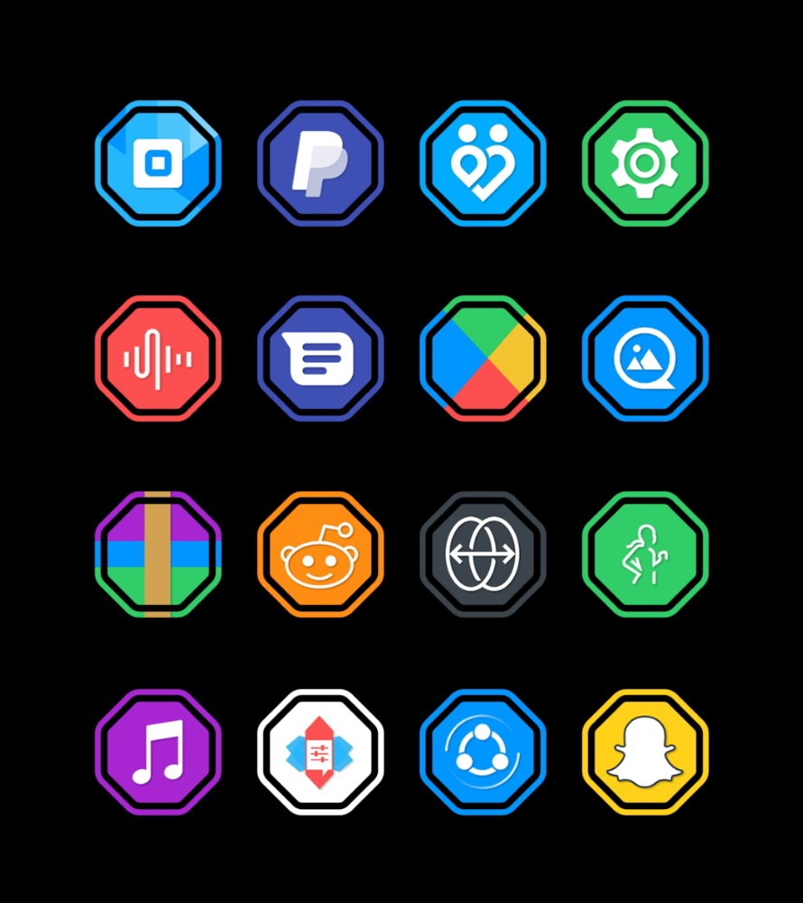 OctaRing - Icon Pack Android Screenshot 4