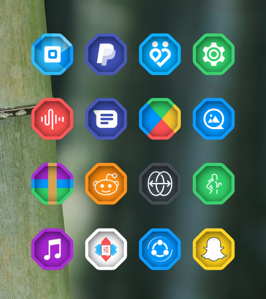 Octacrop - Icon Pack Android Screenshot 4