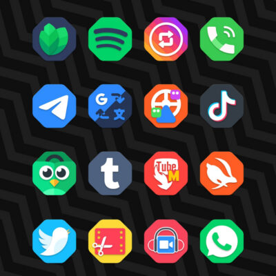 Octagon - Icon Pack Android Screenshot 3