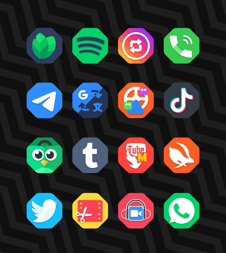 Octagon - Icon Pack Android Screenshot 3
