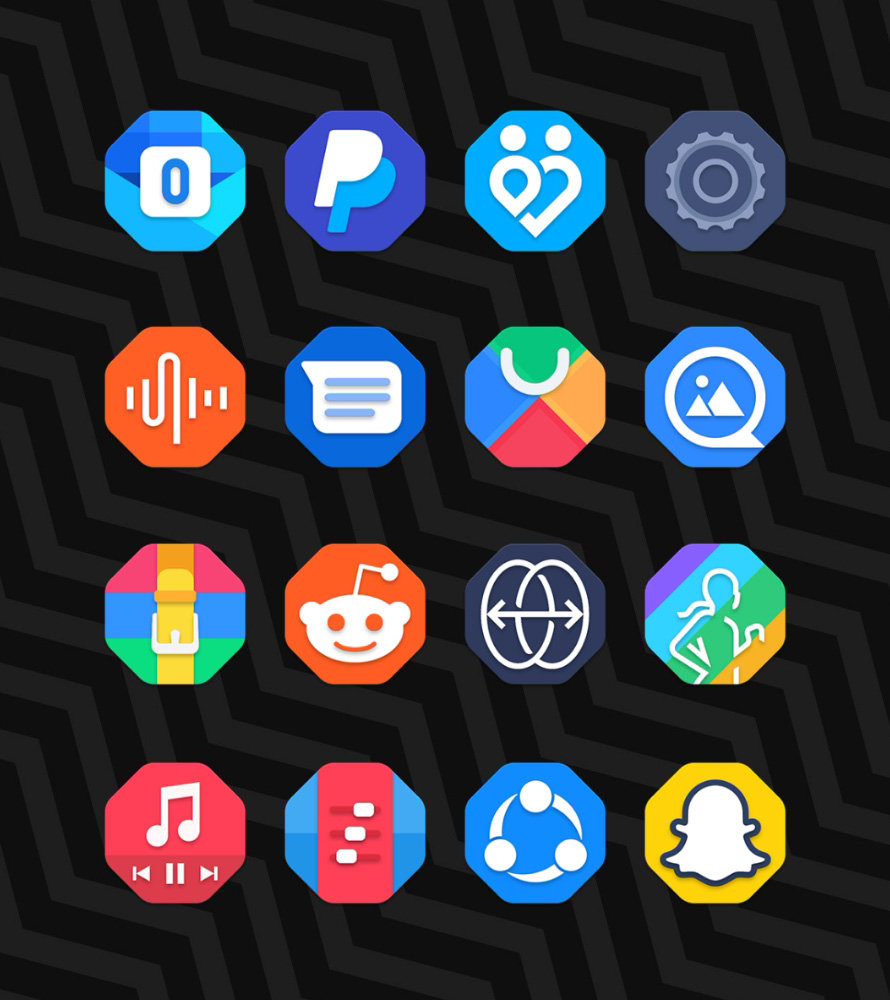 Octagon - Icon Pack Android Screenshot 4