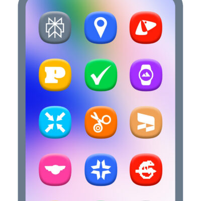 One 3D Color Icon Pack Android Screenshot 3