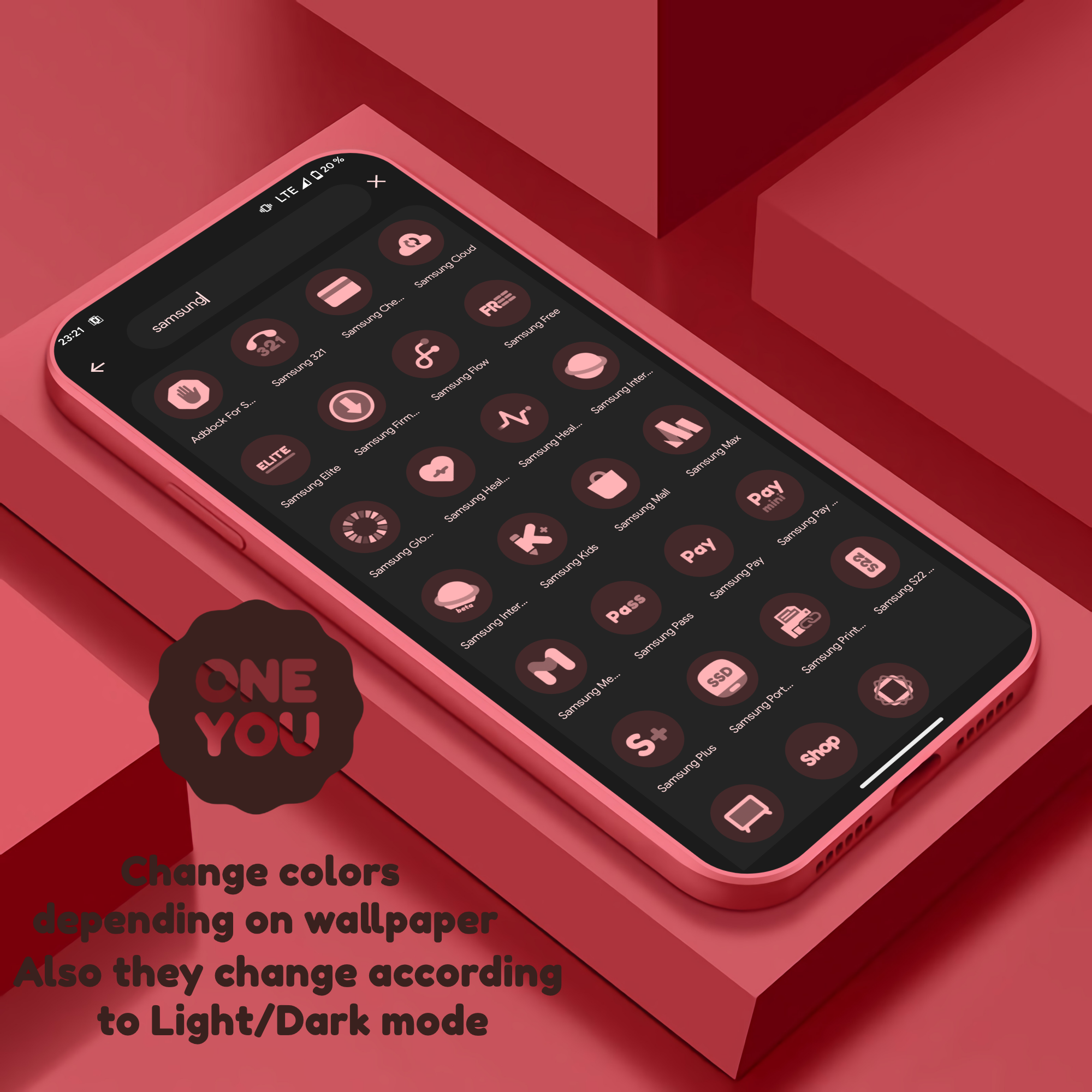 OneYou Icon Pack Android Screenshot 3