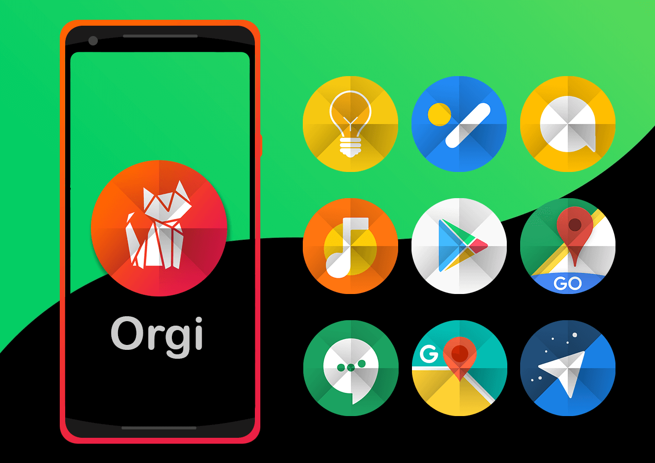 Orgi - Icon Pack Android Screenshot 2