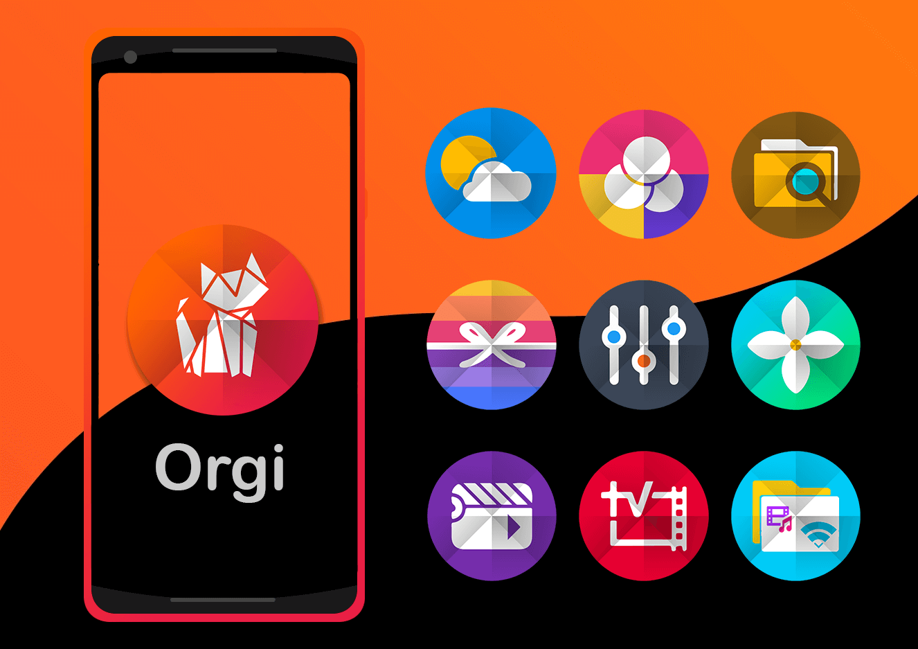 Orgi - Icon Pack Android Screenshot
