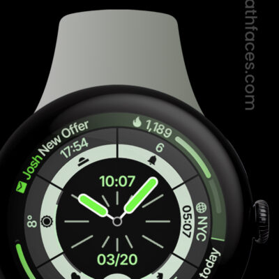 Outdoor Watch Face Android Screenshot 3