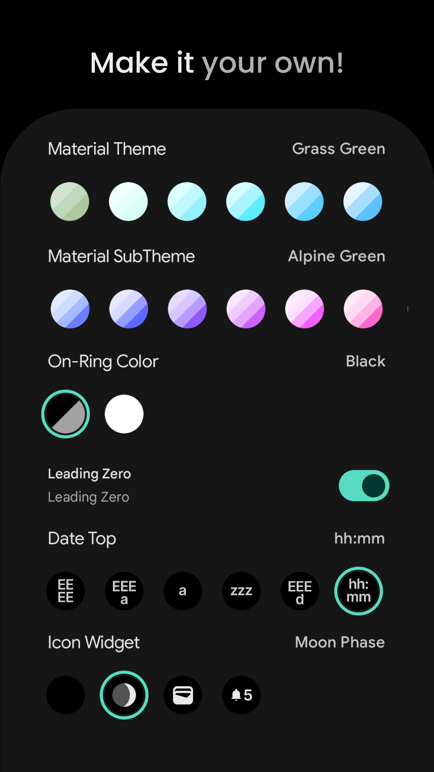 Outdoor Watch Face Android Screenshot 4