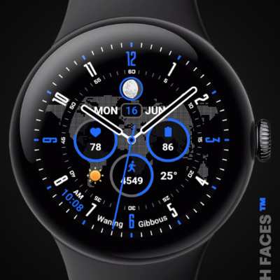 PIXEL WORLD PRO Watch Face Android Screenshot 2