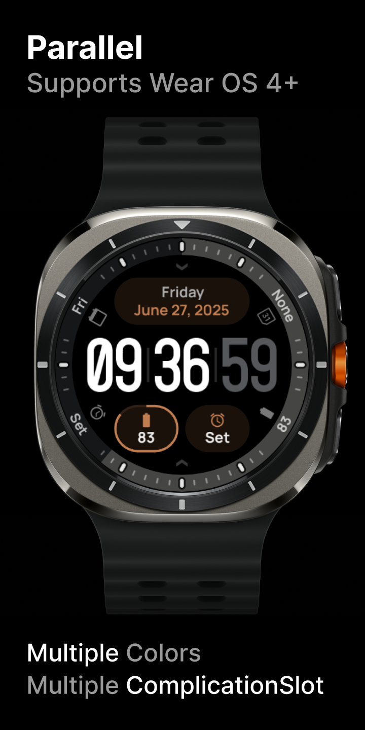Parallel: Watch Face Android Screenshot 2