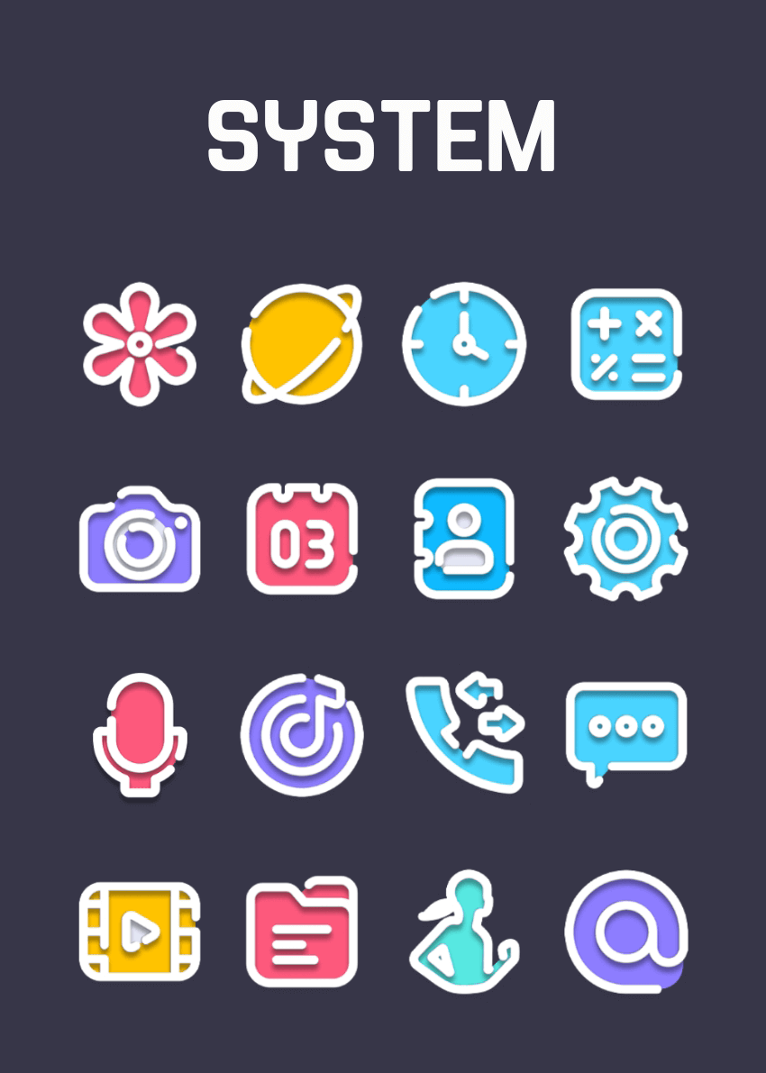PasteLina - Icon Pack Android Screenshot 3