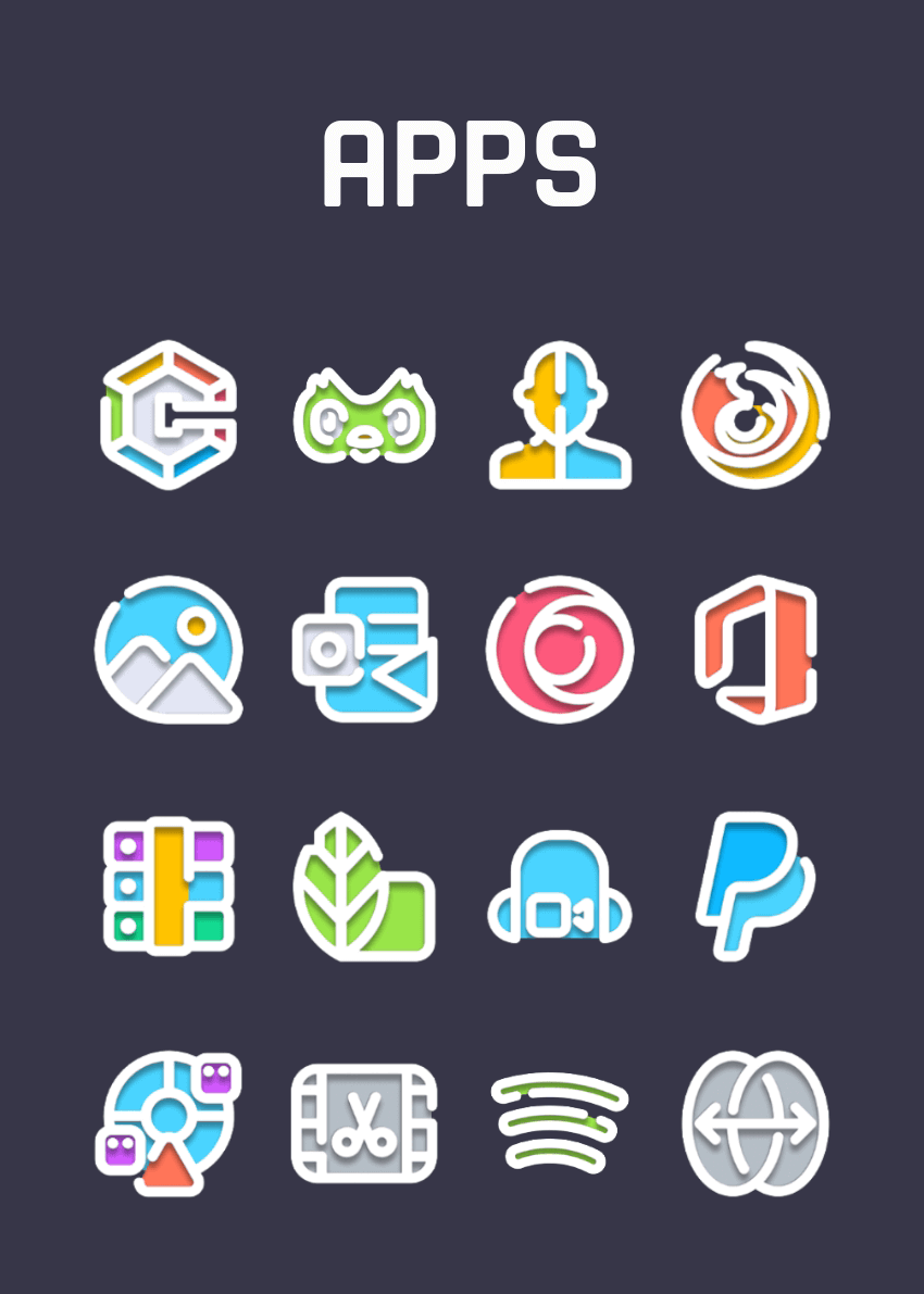 PasteLina - Icon Pack Android Screenshot 4