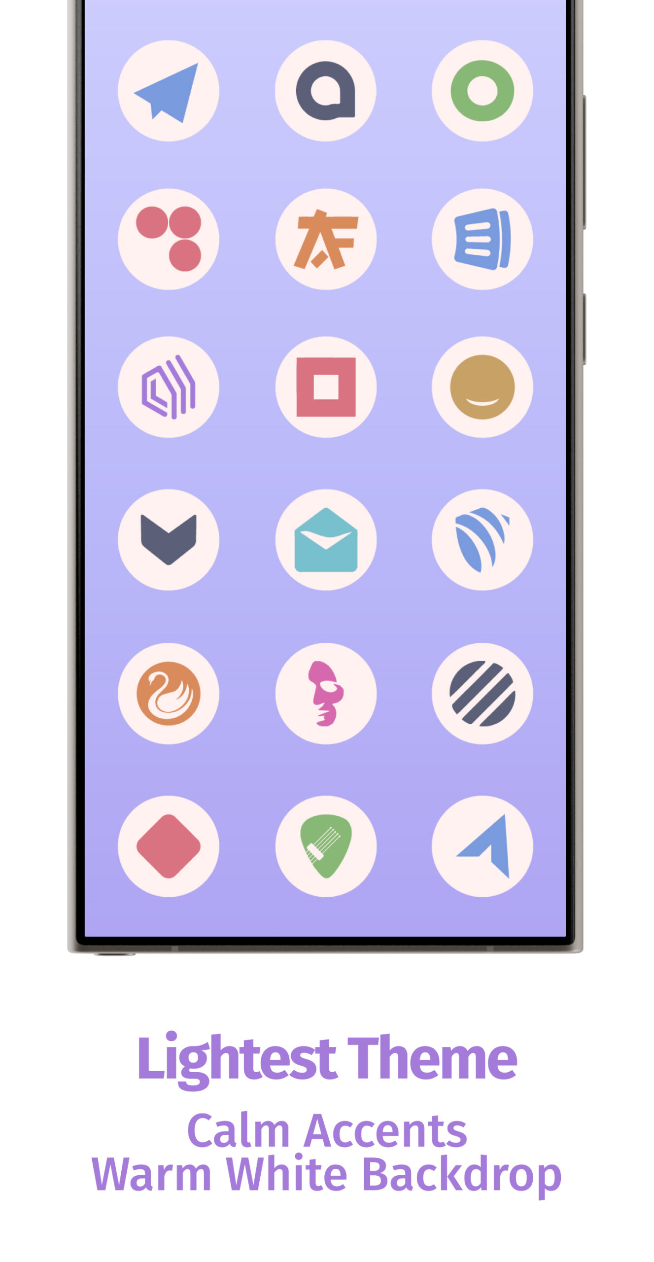 Pastel Light Icon Pack Android Screenshot 4
