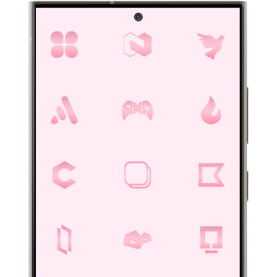 Pink Flamingo Icon Pack Android Screenshot 3