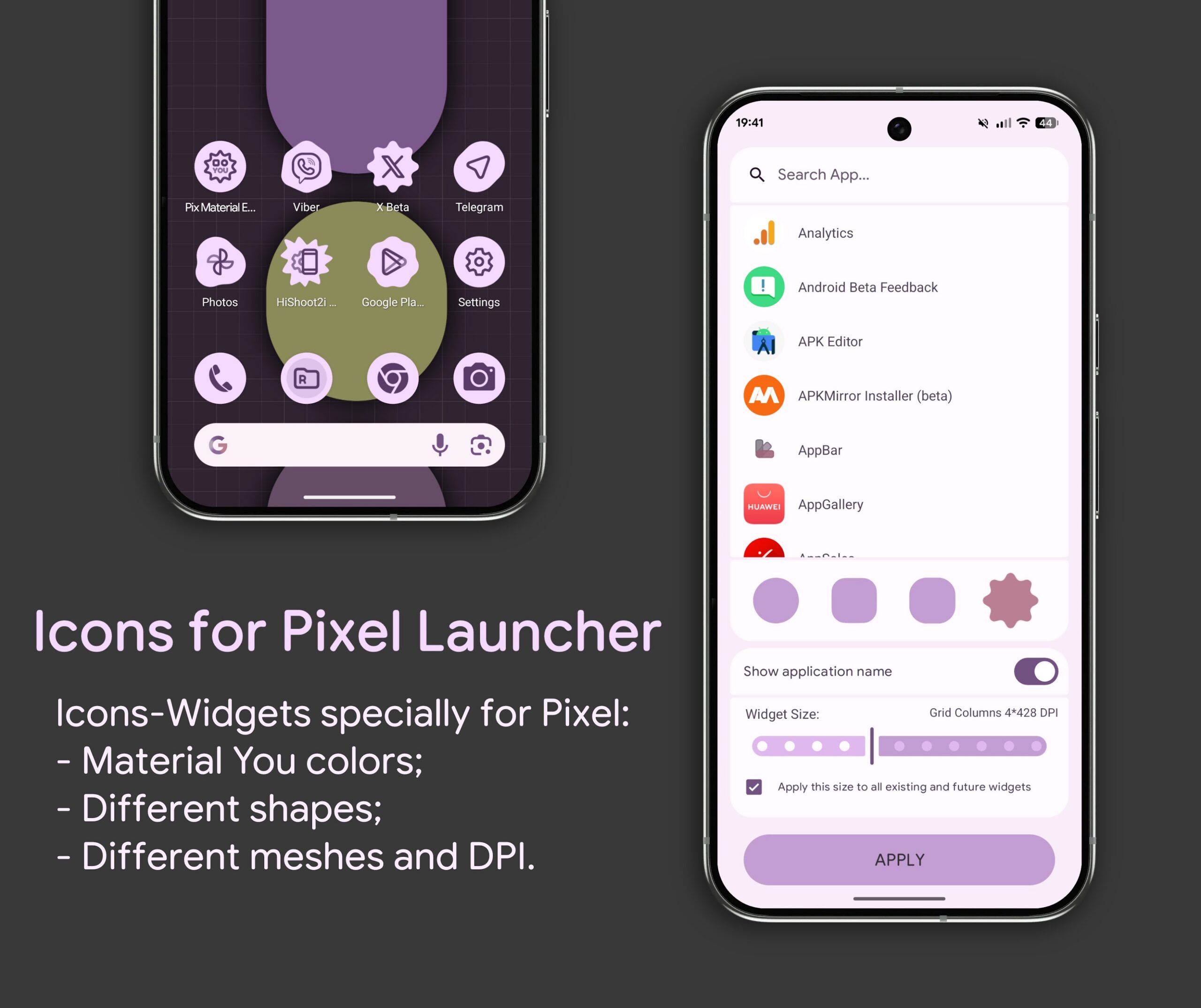 Pix Material Expressive Icons Android Screenshot 3