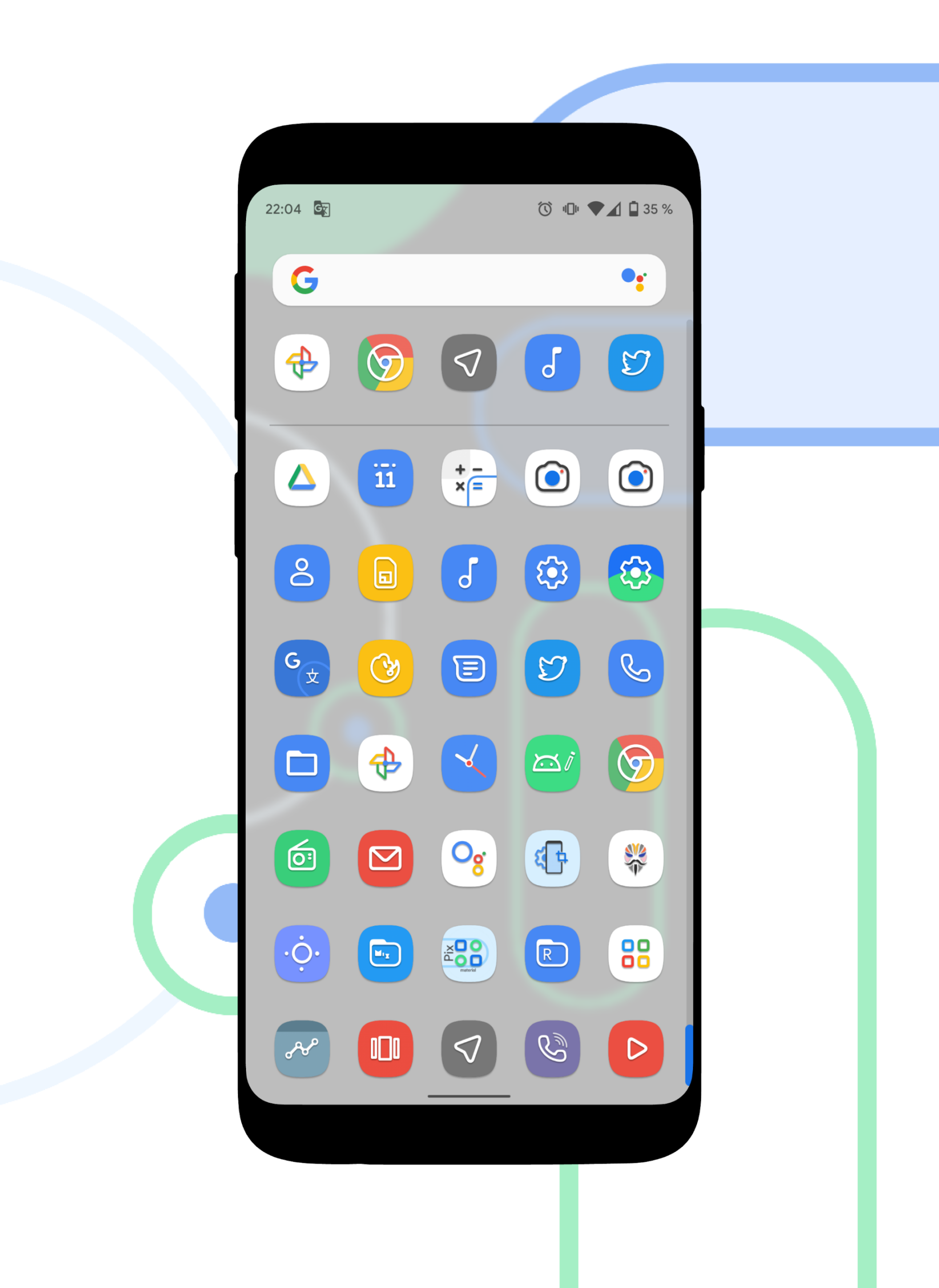 Pix Material Icon Pack Android Screenshot 3