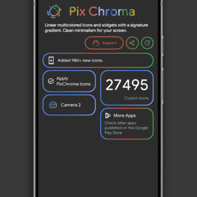 PixChroma Icons and Widgets Android Screenshot 4