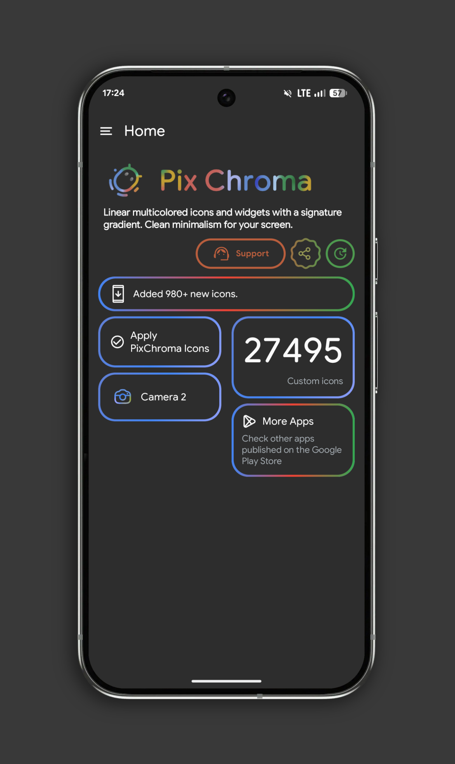 PixChroma Icons and Widgets Android Screenshot 4