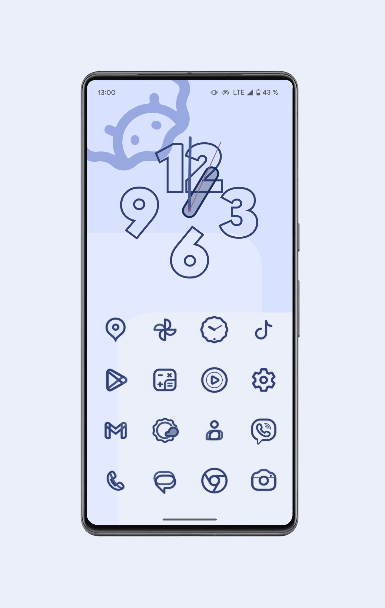 PixLinear Dark Icon Pack Android Screenshot 4