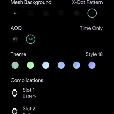 Pixel OLED: Watch face Android Screenshot 3