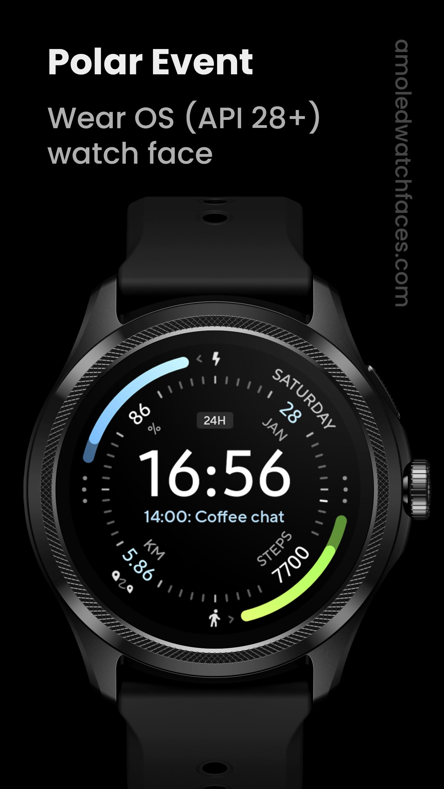 Polar Event: Watch face Android Screenshot 2
