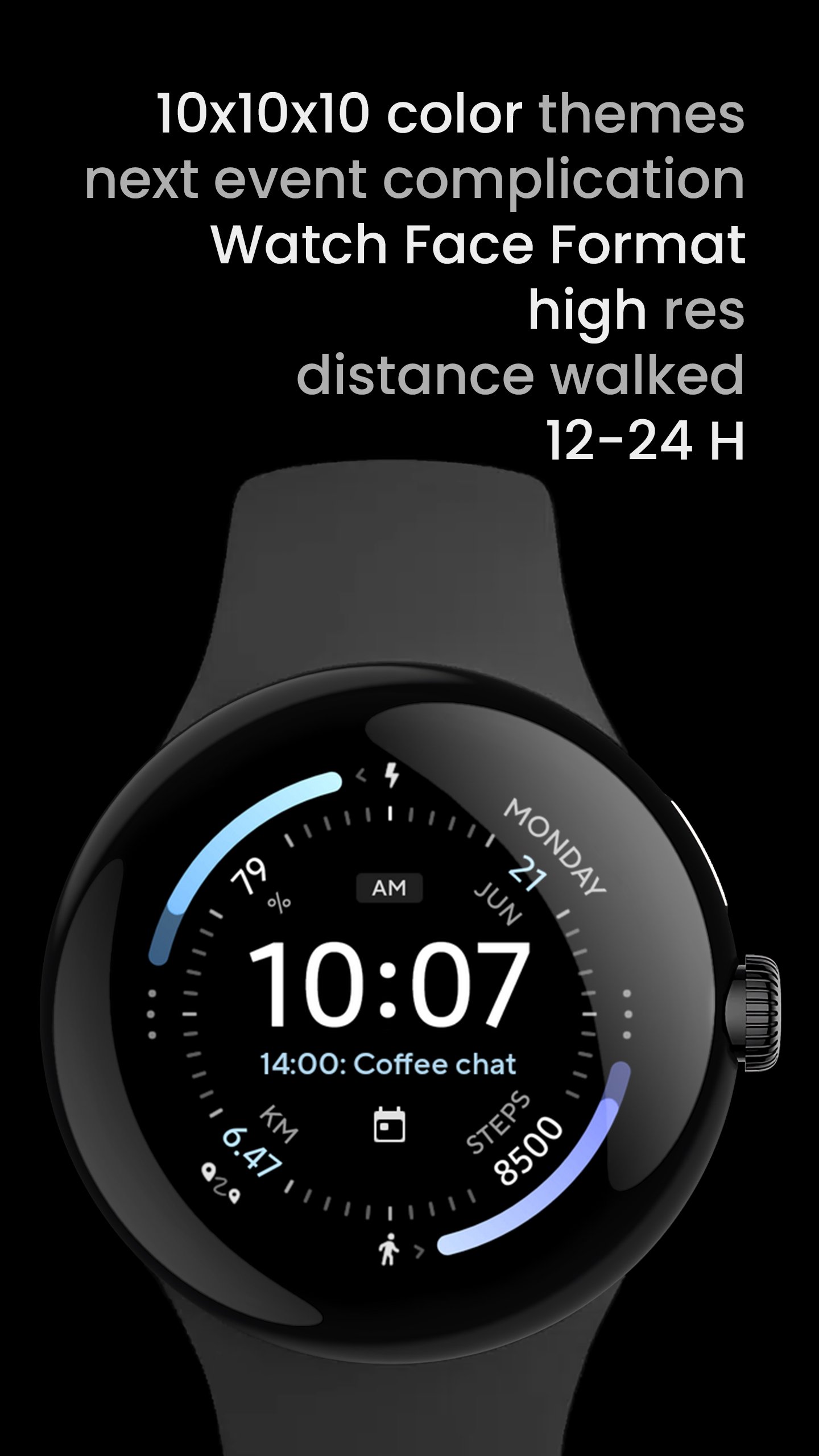 Polar Event: Watch face Android Screenshot 3