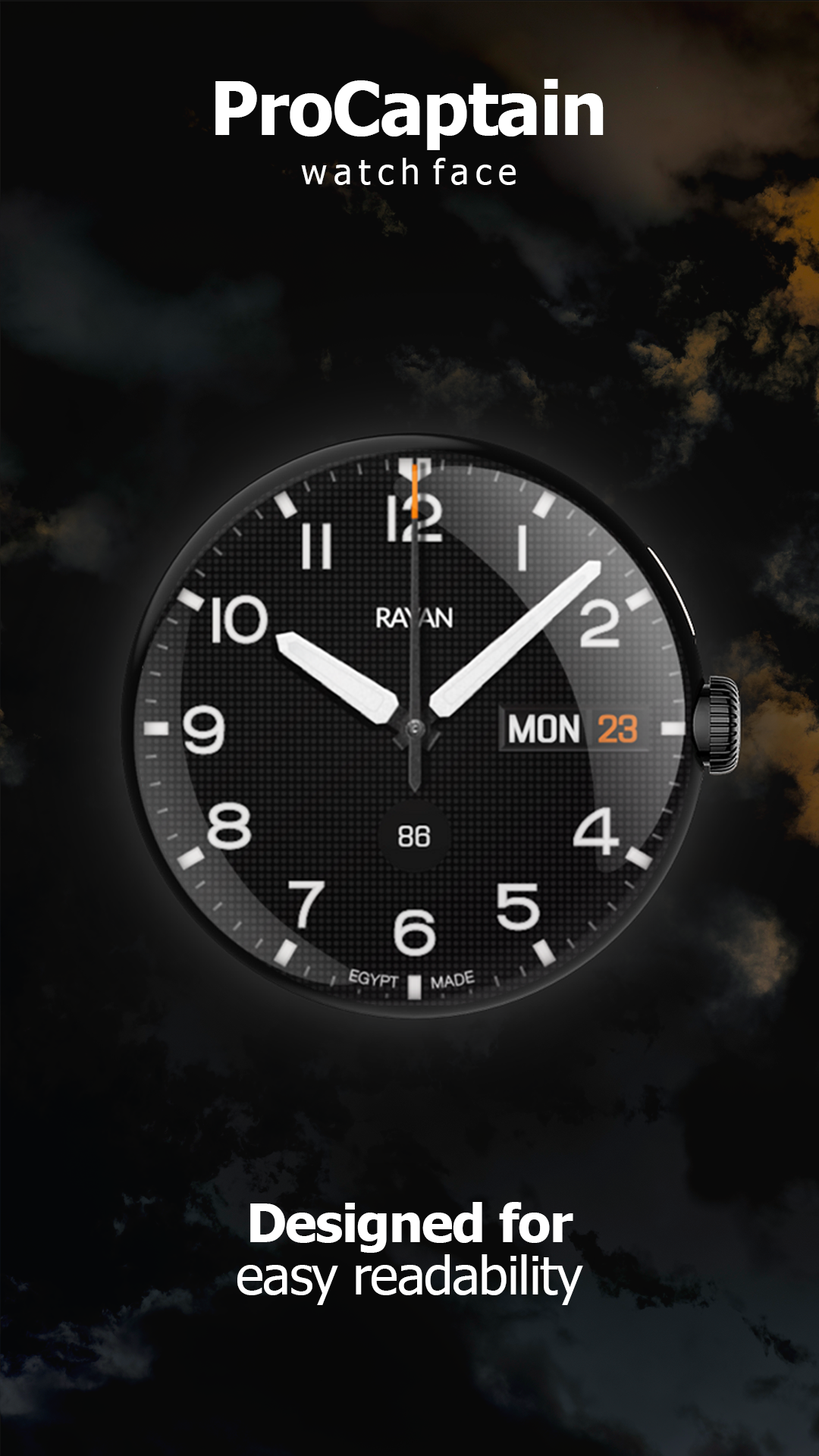 ProCaptain: Analog Pilot Watch Android Screenshot 3