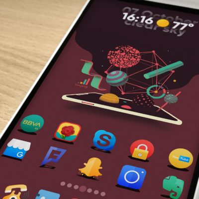 Proton - Icon Pack Android Screenshot 2