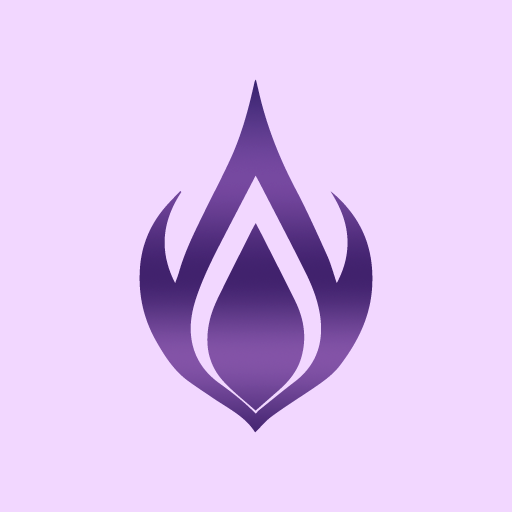 Purple Obsidian Icon Pack Android Screenshot