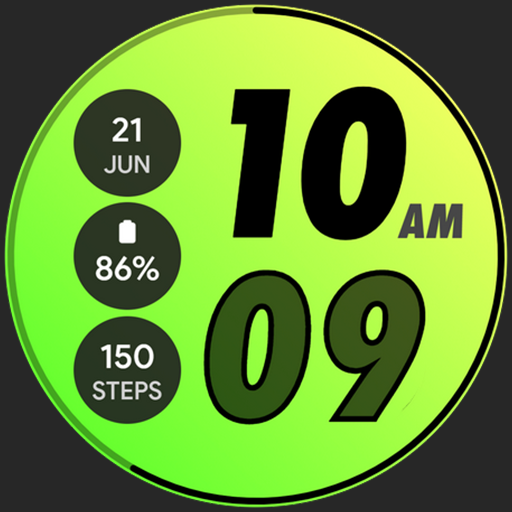 RUN 4: Watch face Android Screenshot