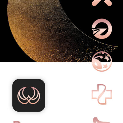 Rose Gold Icon Pack Android Screenshot 2