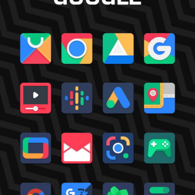 Rubuk - Square Icon Pack Android Screenshot 2