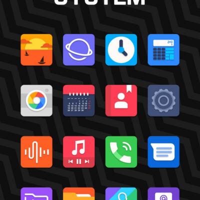 Rubuk - Square Icon Pack Android Screenshot 3