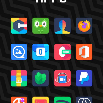 Rubuk - Square Icon Pack Android Screenshot 4