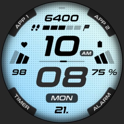 SPORT xR: Watch face Android Screenshot