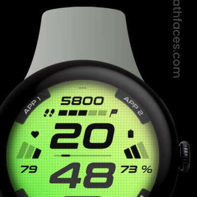 SPORT xR: Watch face Android Screenshot 2