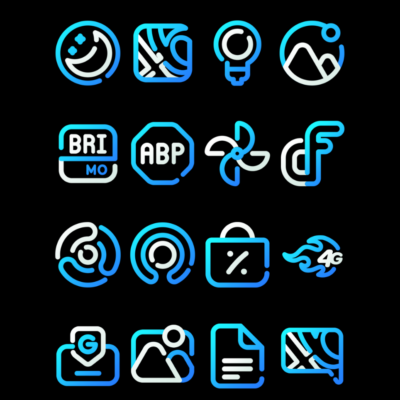 SeaLine - Blue - Icon Pack Android Screenshot 2