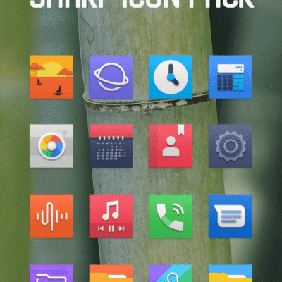 Sharp - Square Icon Pack Android Screenshot 2