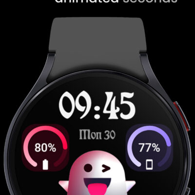 Spooky: Halloween Watch Face Android Screenshot 2