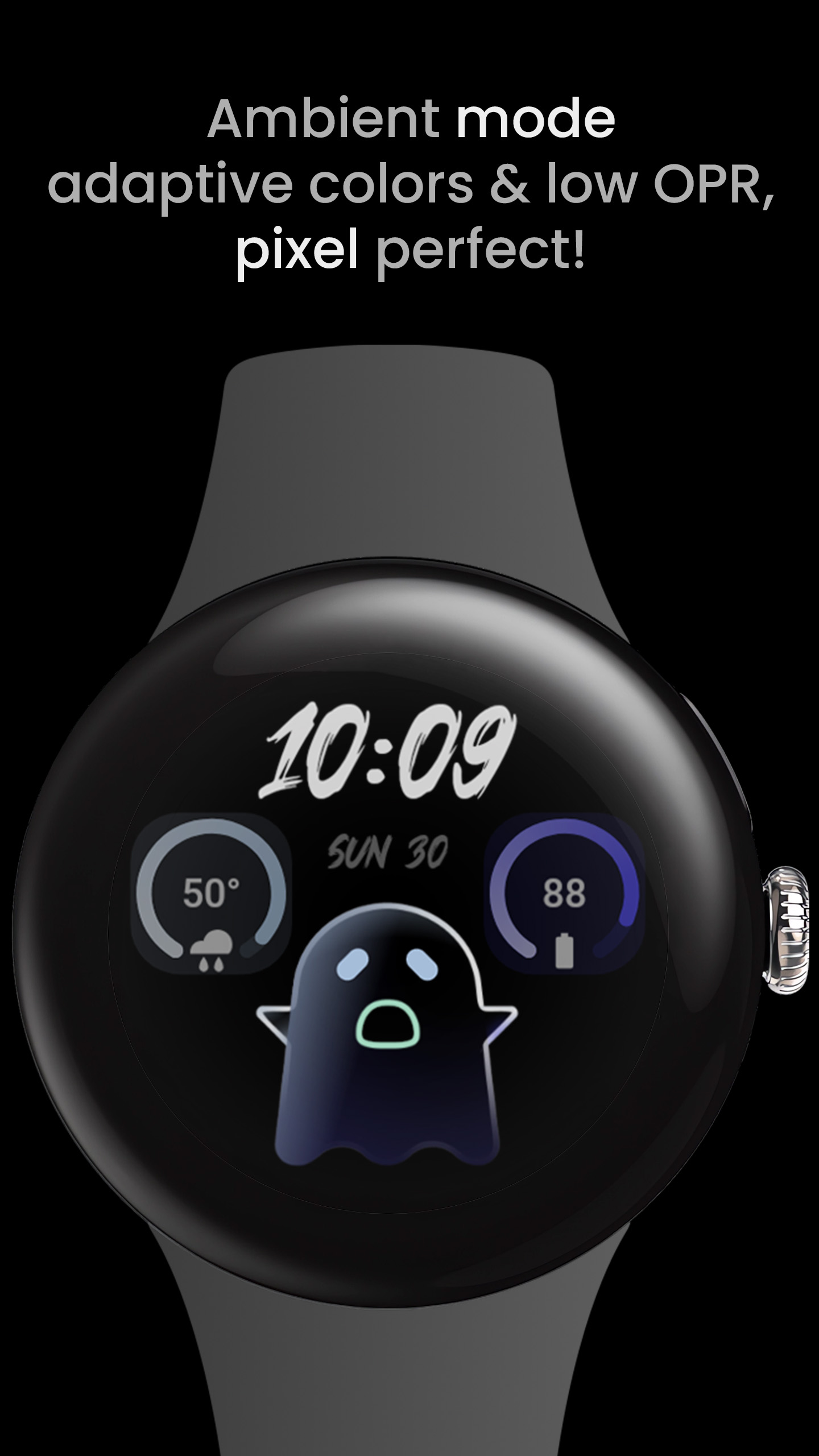 Spooky: Halloween Watch Face Android Screenshot 3